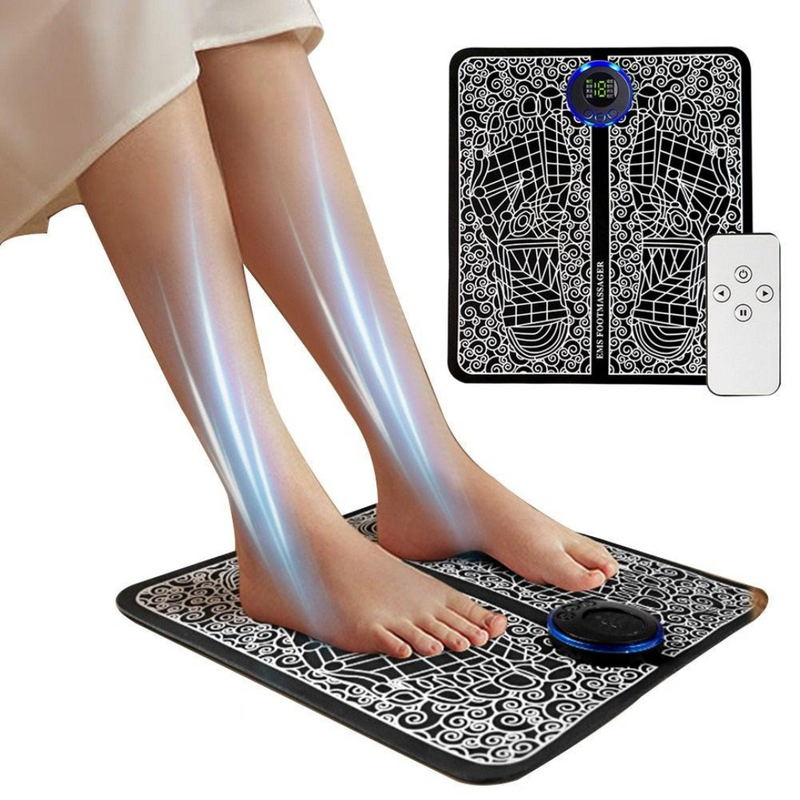 Tapete Massageador para Pernas e Pés RelaxTurbo