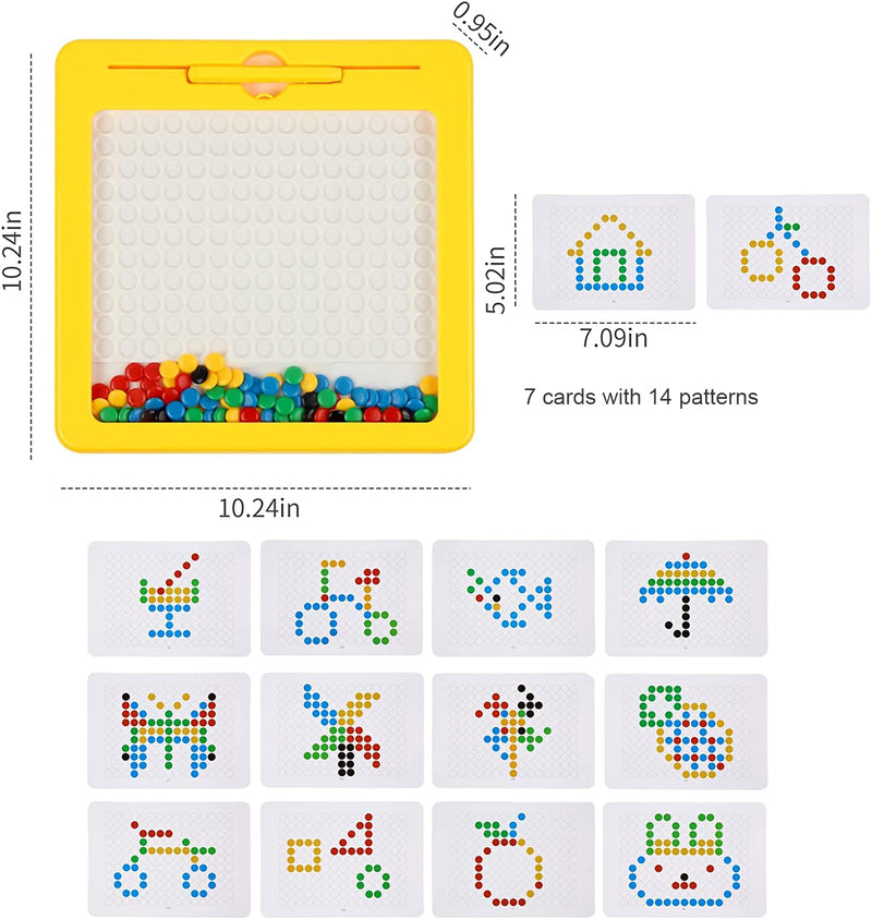 Prancheta Interativa Magnética Kids + 14 Desenhos de BRINDE