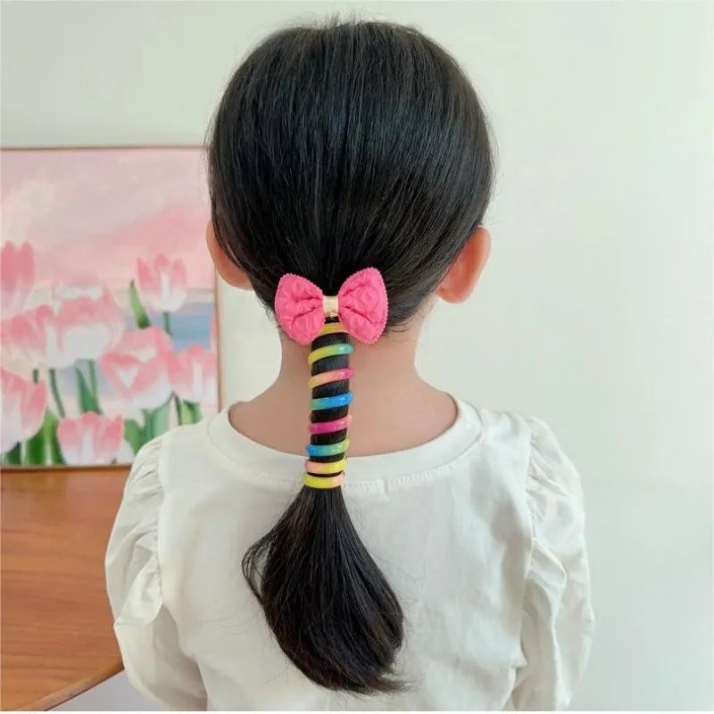 Espiral Colorido Para Cabelos KidsHair - Kit com 4 Peças