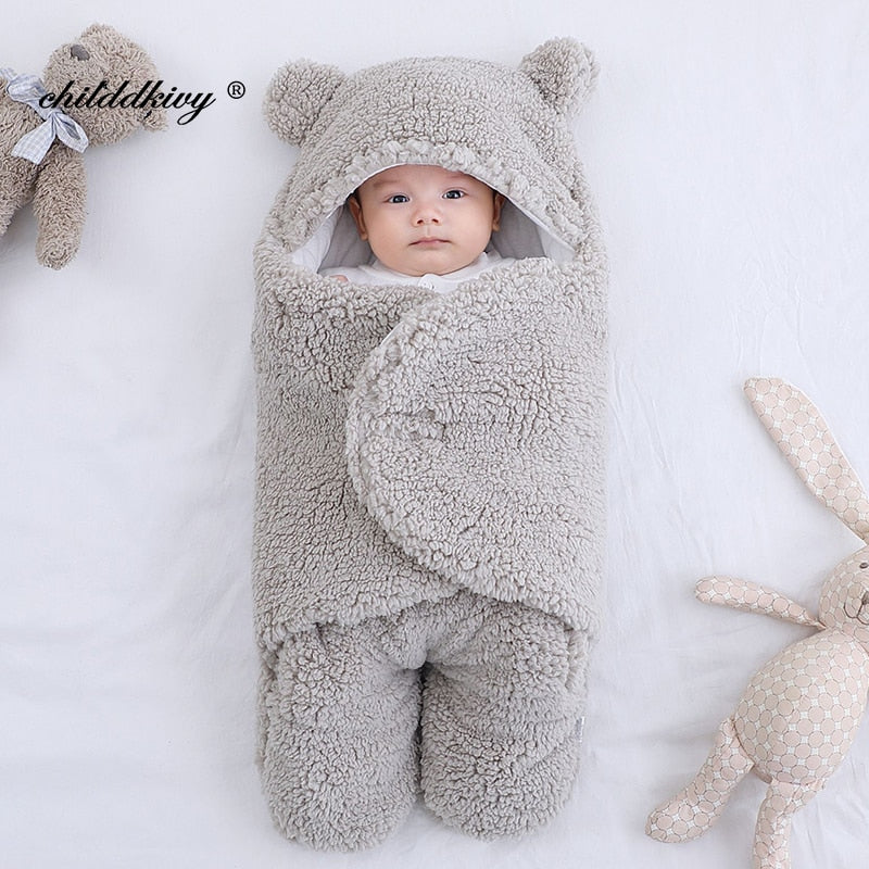 Saco de Dormir Para Bebê Pequeno Urso