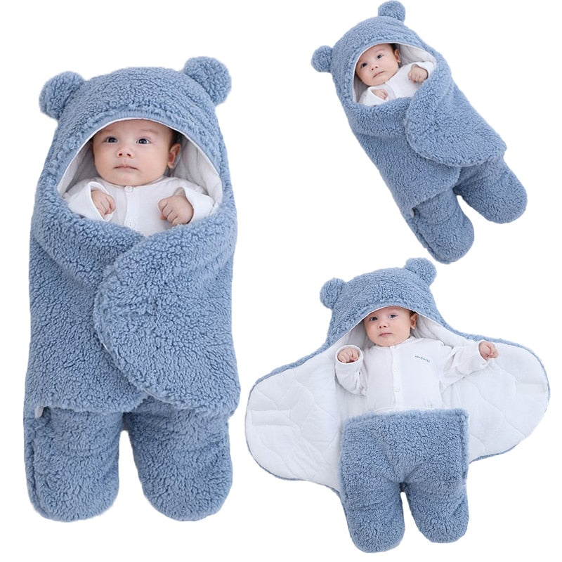 Saco de Dormir Para Bebê Pequeno Urso